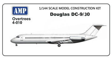 OVETREES Douglas Dc-9 /30  - AMP OvT 4-010 skala 1/144	