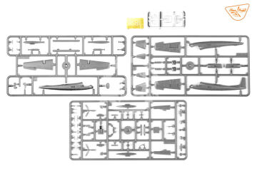 OV-1B Mohawk Pilot School - Clear Prop CP144008 skala 1/144