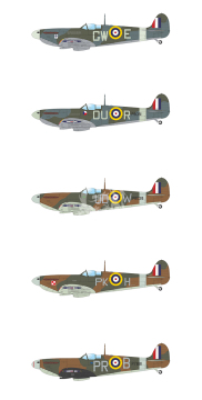 Spitfire Mk. IIa profipack Eduard 82153 skala 1/48