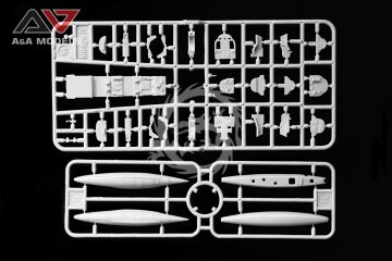 Model plastikowy Mirage IVA, A&A Models, 7204, skala 1/72