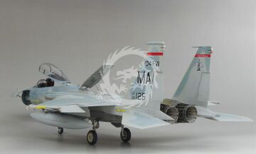 Model plastikowy F-15C MSIP II United States Air National Guard Great Wall Hobby L4817 skala 1/48