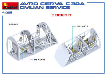 Avro Cierva C.30A Civilian Service MiniArt 41006 skala 1/35