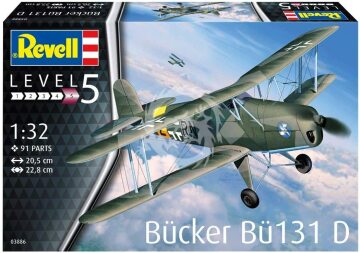  Bucker B-131 Jungmann Revell 03886 1/32