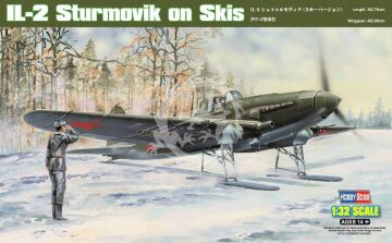 IL-2 Sturmovik on Skis HobbyBoss 83202 skala 1/32
