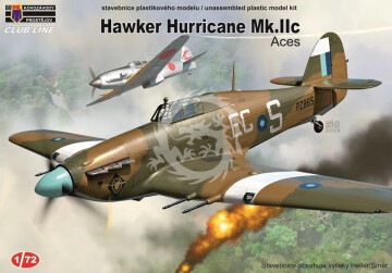 Hawker Hurricane Mk.IIc Aces Kovozávody Prostějov CLK0011 skala 1/72