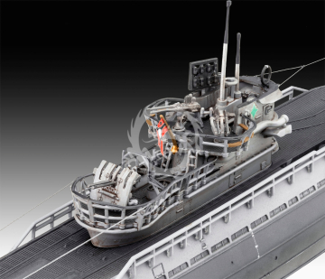Niemiecki okręt podwodny U-boot Type IX C/40 - Revell 05167 skala 1/144