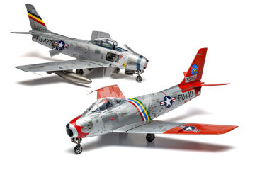 North American F-86F Sabre - Airfix A08111 skala 1/48 