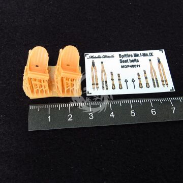 Spitfire seat - Metallic Details MDR48262 skala 1/48