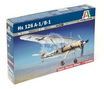 Hs 126A-1/B-1 - Italeri  2701 skala 1/48