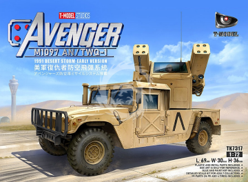 M1097 AN/TWQ-1 Avenger Early Version - T-Model  TK7317 skala 1/72