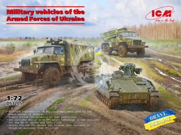 NA ZAMÓWIENIE - Military vechicles of the Armed Forces of Ukraine - ICM DS7205 skala 1/72