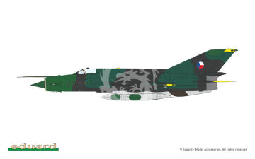 ERKA / MiG-21R V CESKOSLOVENSKU - Eduard 2156 skala 1/72
