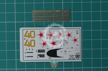 Model plastikowy Yakovlev Yak-140 supersonic fighter ModelSvit 72031 skala 1/72