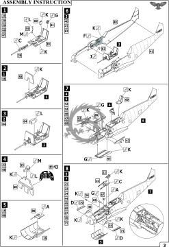 Messerschmitt Bf 109W-2 SOVA-M SVM-72039 skala 1/72