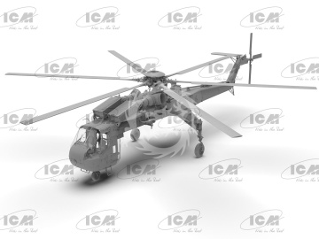 Sikorsky CH-54A Tarhe US Heavy Helicopter ICM 53054 skala 1/35