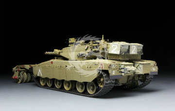 ISRAEL MAIN BATTLE TANK MERKAVA Mk.3 BAZ w/NOCHRI DALET MINE ROLLER SYSTEM  Meng model TS-005 skala 1/35