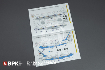 Boeing C-40A Clipper/B BPK 7224 skala 1/72