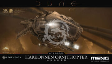 PRZEDSPRZEDAŻ - Dune Harkonnen Ornithopter MENG-Model DS-009 skala 1/72