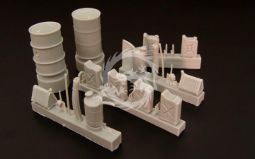 Oil And Fuel Set Brengun BRL48055 skala 1/48