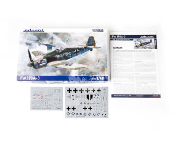 Fw 190A-3 EDUARD-WEEKEND 84205 skala 1/48