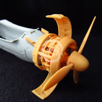 Arado Ar 196. Propeller set Italeri - Metallic Details MDR48255 skala 1/48