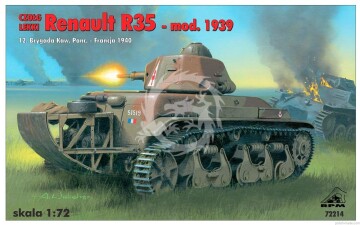 Czołg lekki Renaut R35 mod.1939 - RPM 72214 skala 1/72