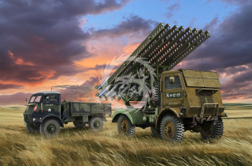 Model Set W.O.T. 8 BM-13-16 Katyusha/Cargo - Revell 63338 skala 1/35