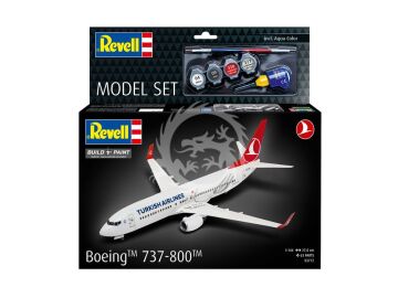 Model Set Boeing 737-800 Turkish Airlines Revell 63772 skala 1/144