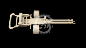 Te-3 Japanese Machine Gun - Metallic Details  MDR48288 skala 1/48