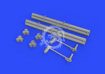  P-51D armament & fuel tanks f.Airfix - Eduard Accessories SIN64846 skala 1/48