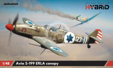 PRZEDSPRZEDAZ - Avia S-199 ERLA canopy - Eduard 948011 skala 1/48