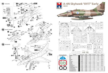 Douglas A-4N Skyhawk AYIT Early - Hobby 2000	H2K48039 skala 1/48
