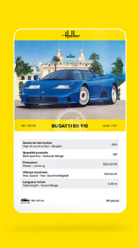 BUGATTI EB 110 - Heller 80738 skala 1/24 