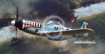 PRZEDSPRZEDAZ - P-51D Mustang- Eduard 7477 skala 1/72