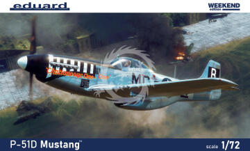 P-51D Mustang- Eduard 7477 skala 1/72