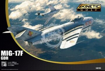 PRZEDSPRZEDAZ - MIG-17F GDR - KINETIC K48165 skala 1/48 