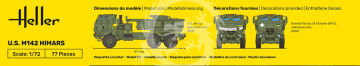 U.S. M142 HIMARS (High Mobility Artillery Rocket System) - Heller 30806 skala 1/72