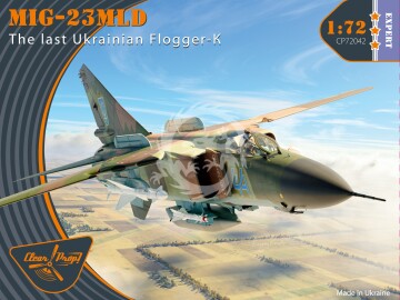 NA ZAMÓWIENIE - MiG-23MLD The last Ukrainian Flogger-K / Expert Kit Clear Prop CP72042 skala 1/72