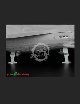 13221 U.S.S. Voyager NCC-74656 – Landing gear Green Strawberry for Star Trek scale 1/670