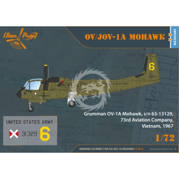 Model plastikowy OV/JOV-1A Mohawk Clear Prop! CP72016 1/72