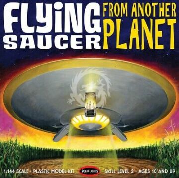 Flying saucer from another planet (ex C-57D Forbidden Planet) Polar Lights 985 skala 1/144