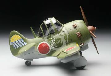 Model plastikowy WWII Japanese Nakajima Ki-84 Hayate Tiger Model TM-102 skala 1/Egg