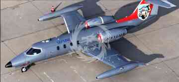 Learjet-36A with exper.radar pod (in GFD service) SOVA-M 72049 skala 1/72