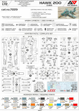 Hawk 200 light multirole fighter A&A Models 7229 skala 1/72