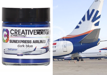 Farba Sunexpress Airlines dark blue  Color 30 ml - Creatve Color CC-PA064