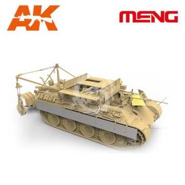 Bergepanther Ausf.A German Armored Recovery Vehicle Sd.Kfz.179 Meng Model SS-015 skala 1/35