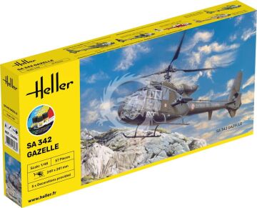 STARTER KIT SA 342 Gazelle Heller 56486 skala 1/48