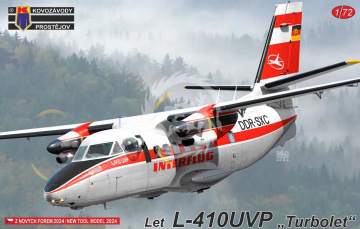 Let L-410UVP “Turbolet” Kovozávody Prostějov KPM0436 skala 1/72