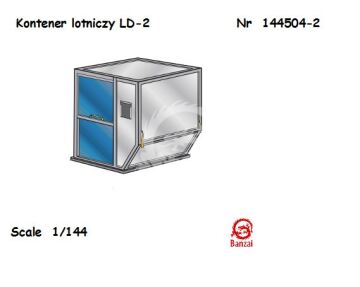 Kontener lotniczy LD-2 - Banzai 144504-2 skala 1/144