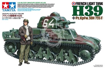 PRZEDSPRZEDAŻ - French Light Tank H39 Pz.Kpfw.38H 735(f) - Tamiya 35389 skala 1/35